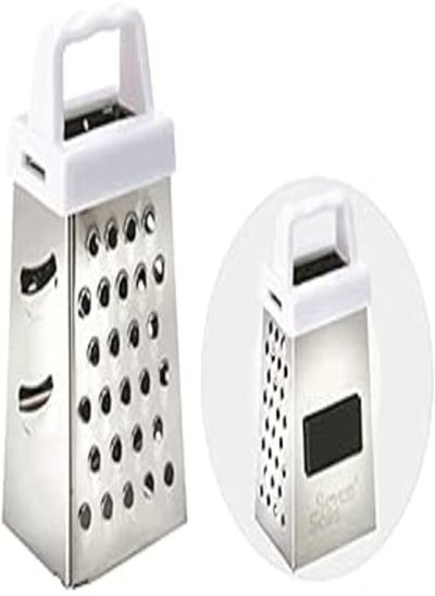 اشتري 4 Sided Mini Grater,3inwith Fridge Magnet (Multicolor) في مصر