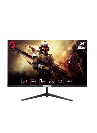 اشتري GAMEON 24" FHD, 165Hz 1ms (1920x1080) Flat IPS Gaming Monitor With Gsync & Free Sync - Black في الامارات