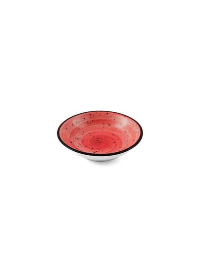 اشتري Porcelain Red H232Red 9.75 cm Sauce Dish في الامارات