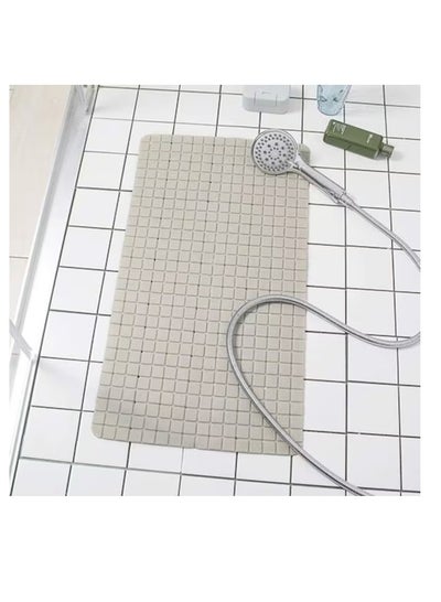Buy Aiwanto Bathroom Non Slip Mat for Home Bathroom Washroom Bathroom Rug With Strong Suction Cups For Baby, Elderly, Kids(Cream) in UAE