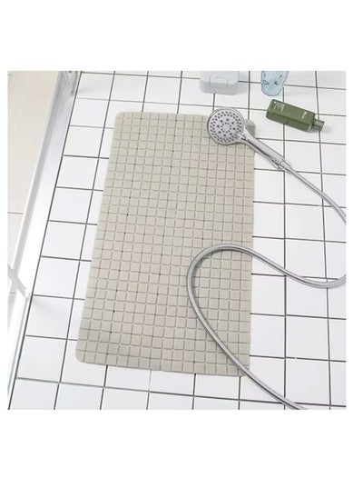 Buy Aiwanto Bathroom Non Slip Mat for Home Bathroom Washroom Bathroom Rug With Strong Suction Cups For Baby, Elderly, Kids(Cream) in UAE