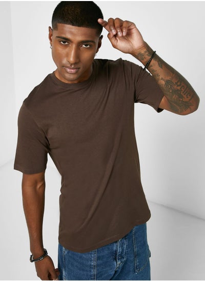 Buy Essential Crew Neck T-Shirt in UAE