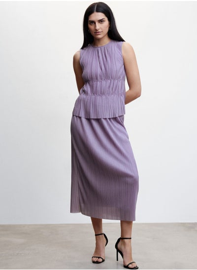 Buy Pleated Midi Skirt in Saudi Arabia