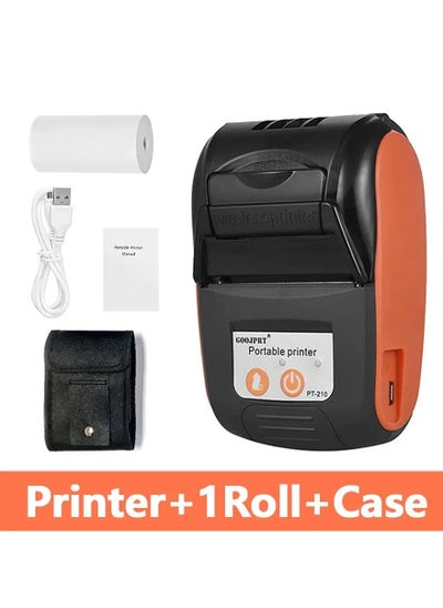 Buy Thermal Printer 58mm Handheld Portable Meituan Handheld Bluetooth Takeaway Receipt Printer in Saudi Arabia