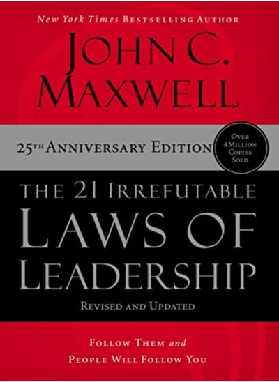 Buy The 21 Irrefutable Laws Of Leadership Follow Them And People Will Follow You by Maxwell, John C. Hardcover in UAE