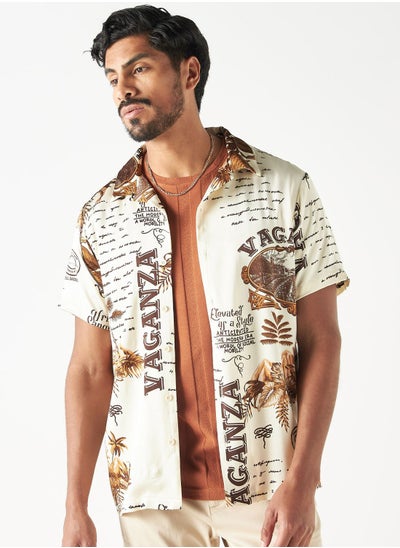 اشتري All - Over Print  Regular
  Fit Shirts في السعودية