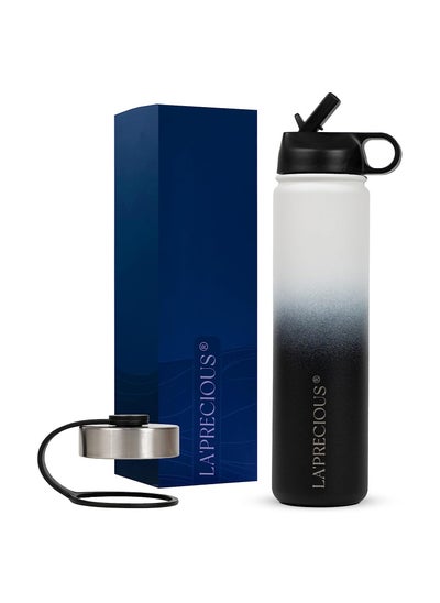 Buy LA’ PRECIOUS Stainless Steel Water Bottle 24 oz  - Rust Proof - Leakproof - Keeps Liquids Hot or Cold for Several Hours in UAE