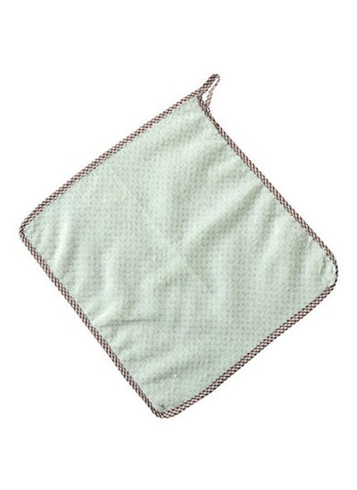 Buy Super Absorbent Coral Velvet Wipes Cleaning Cloth Green in Saudi Arabia