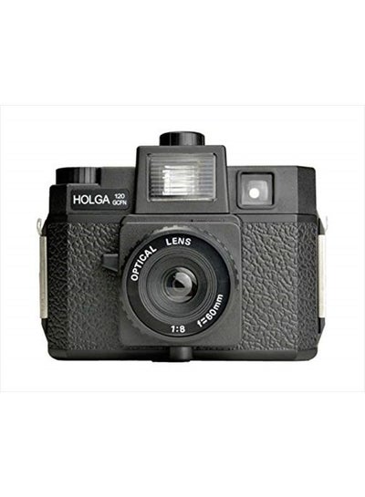 Buy 120GCFN Plastic Medium Format Camera with Built-in Flash and Glass Lens, Black (296120) in UAE