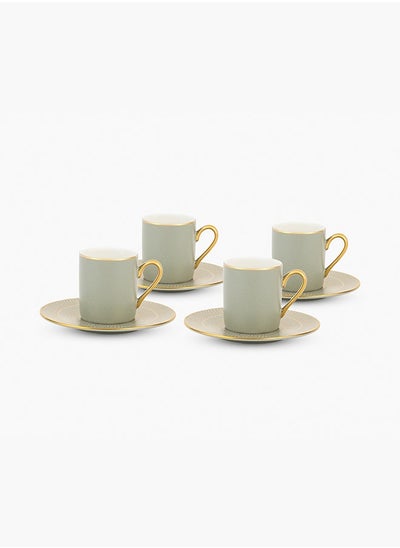 اشتري Zoya Cup and Saucer Set 100ml Multi Color في الامارات