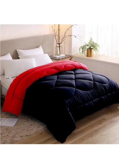 Buy Double face quilt Black&Red 160*235cm in Egypt