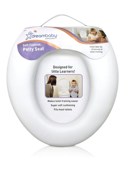 اشتري Soft Cushion Potty Seat, White في الامارات