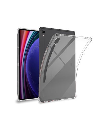 اشتري Case Compatible with Samsung Galaxy Tab S9 Tablet Case, Clear Soft TPU Shookproof Ultra-Thin Lightweight Anti-Scratch Protective Cover Case for Samsung Galaxy Tab S9-Transparent في مصر