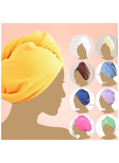 Buy Towel Wrap Bathing Dry Hair Water 2 Pcs in Egypt