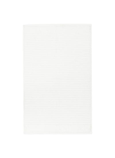 Buy Bath Mat White 50X80 Cm in Saudi Arabia