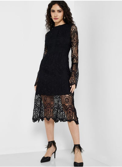 Buy Lace Shift Dress in UAE