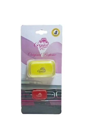 Buy Crystal Car Air Freshener, Gel Fragrance, Long Lasting,(Vanilla) in Egypt