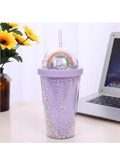 Buy Plastic Water Cup 550 Ml - MultiColor in Egypt