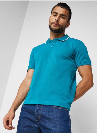 Buy Tipped Polo Shirt in Saudi Arabia