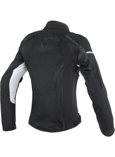 Buy Air Frame D1 Lady Tex Jacket, Windproof Motorcycle Jacket, Women, Black/Black/White, 40 in UAE