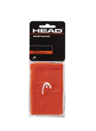 اشتري HEAD Wristband - 2 piece pack, 5 inches - Orange في الامارات