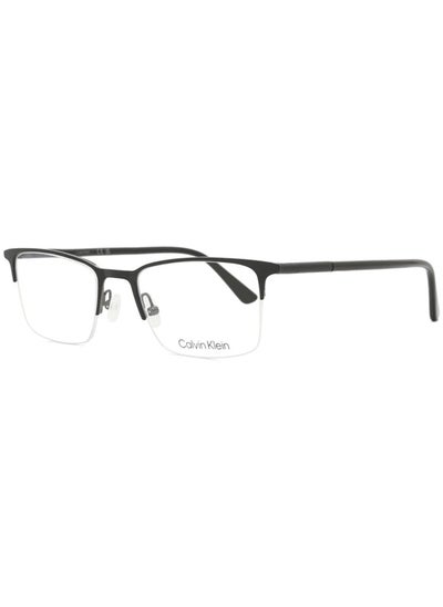 Buy Calvin Klein Browline CK22118 002 52 Unisex Eyeglasses Frame in UAE