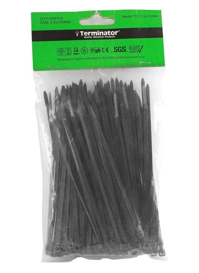 Buy Cable Ties Black 100PCS in UAE