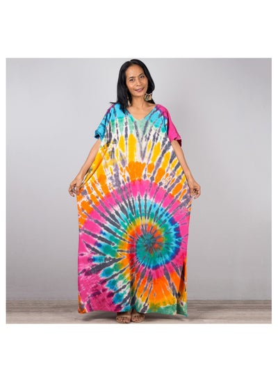 Buy Beach Printed Robe Sunscreen Cover in UAE