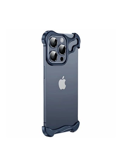 Buy Aluminum Alloy Bumper Case with Lens Protector for iphone15 pro max in Egypt