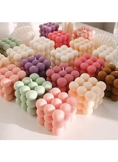 Buy Bubbles Unscented Cool Wax Set (10 Candles) in Egypt