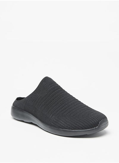 Buy Men's Textured Slip-On Sports Shoes in UAE