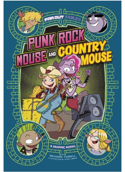 اشتري Punk Rock Mouse and Country Mouse : A Graphic Novel في السعودية