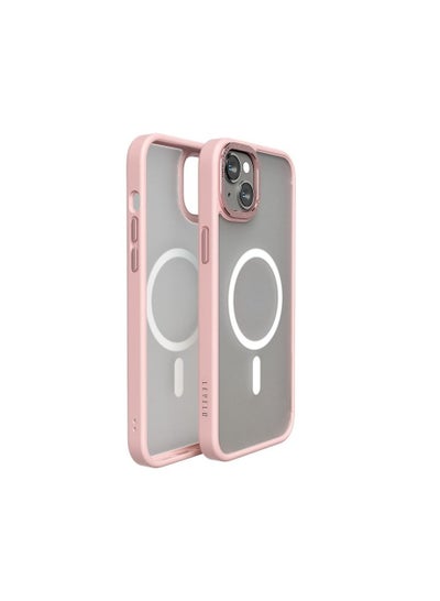 Buy Levelo Magsafe Compatibility Kayo Matte Back Case Protective iPhone 14 Max Matte Clear/Pink in Egypt