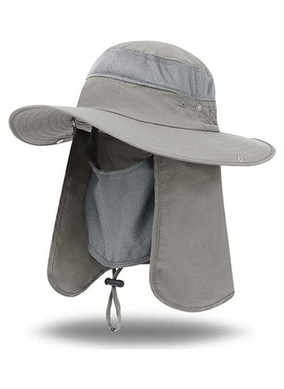 Buy Fisherman Neck Face Sun Protection Flap Cap in Saudi Arabia