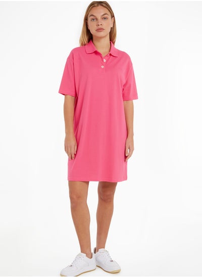 Buy Polo Neck T-Shirt Dress in UAE