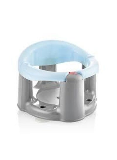 اشتري Anti-Slip Baby Bath And Feeding Seat, 6+ Months - Grey في الامارات