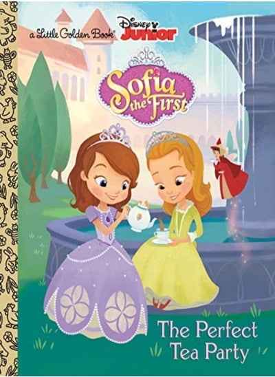 اشتري The Perfect Tea Party Disney Junior Sofia The First Little Golden Book by Andrea Posner-Sanchez Hardcover في الامارات