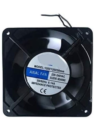 اشتري DKURVE® 220V , 240V AC Fan   4"  Panel Cooling Fan Cabinet (1-PACK) في الامارات