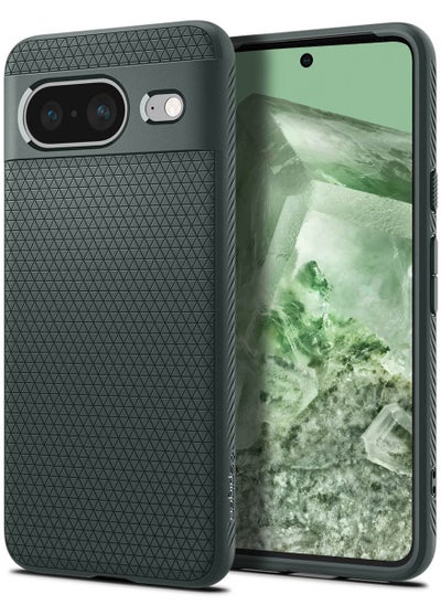 اشتري Liquid Air Google Pixel 8 Case Cover - Abyss Green في الامارات