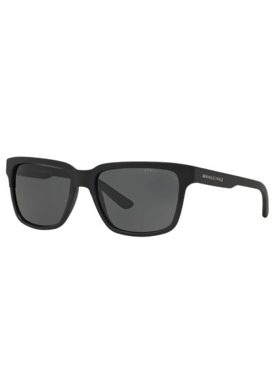 اشتري Unisex  Square Shape  Sunglasses 4026S - Lens Size: 56 Mm - Matte & Shiny Black في السعودية