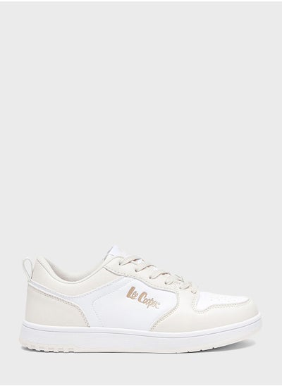 Buy Lace Up Low Top Sneakers in Saudi Arabia