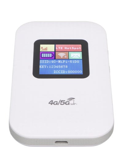 Mobile 4G Router with SIM Card Slot 4G LTE Router with 1.44In LED ...