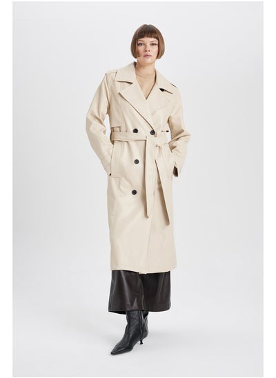 Buy Woman Regular Fit W/O Hoodie Trenchcoat in Egypt