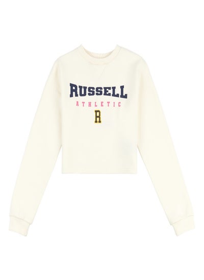 اشتري Russell Athletic Girls Croped Sweatshirt في الامارات