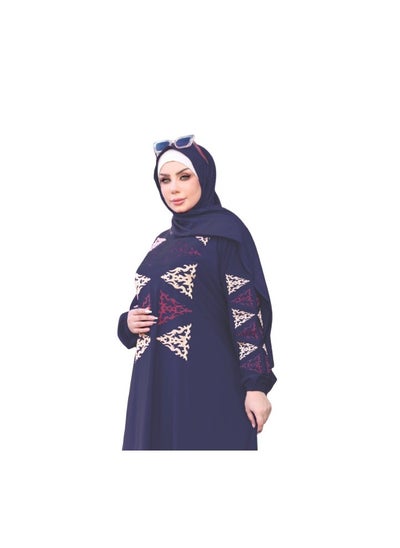 Buy Esdal fiazun veil with a separate veil and a one-size belt that can be worn up to 110 kilos for women in Egypt