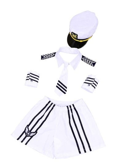 Buy Men's Sailor Cosplay Kits Costume Outfit Lingerie Underwear for Cosplay Games in Saudi Arabia