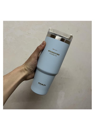 Buy STANLEY and STARBUCKS Hydro FlaskStainless Steel Vacuum Insulated Water Bottle Outdoor Sports Kettle Thermos Cup 30oz in UAE