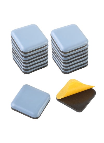 Buy Furniture Sliders for Carpet, 16 Pieces Ptfe Teflon Appliance Sliders, Self-Adhesive Furniture Glides for Heavy Items, Air Fryer, Coffee Machine, Toaster, A Sofa, Wardrobe or Fridge (Square, 30x30mm) in UAE