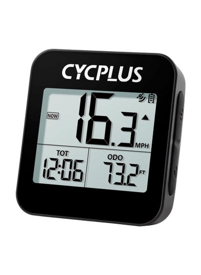 Buy CYCPLUS GPS Bike Computer, Wireless Cycling Computer with Automatic Backlight, Bicycle Speedometer Odometer with Waterproof and Lager Battery in UAE