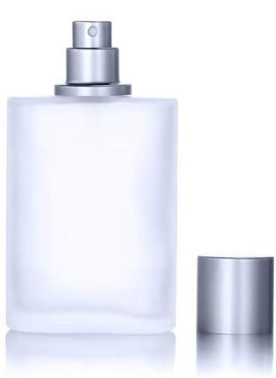 Buy 100ml Empty Frosted Glass Spray Bottle Perfume Atomizer, Refillable Fine Mist Spray Empty Perfume Bottle in Egypt